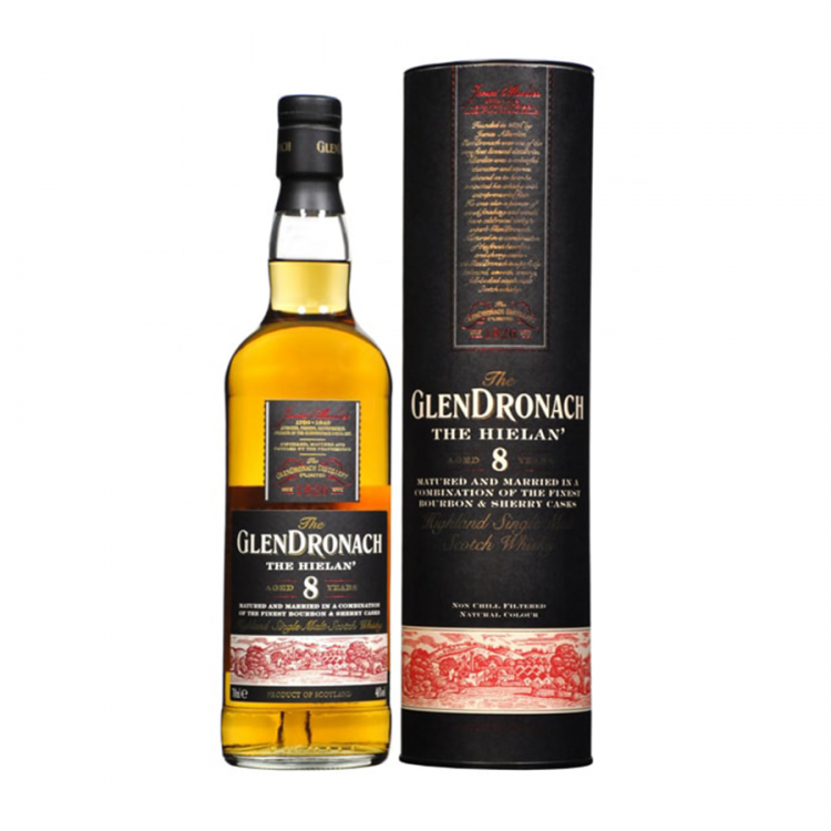 Whisky GlenDronach The Hielan Single Malt 8 Ani