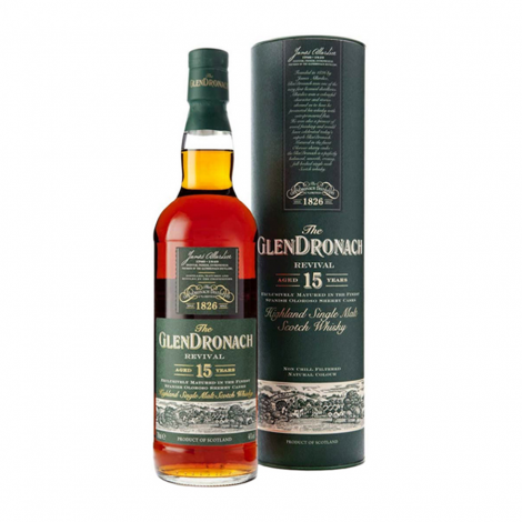 Whisky GlenDronach Revival Single Malt 15 Ani, 0