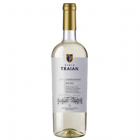Vin Vinia Traian Chardonnay, Alb, Sec, 0
