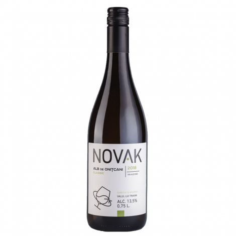 Vin Novak Alb de Onitcani Clasique, Alb, Sec, 0