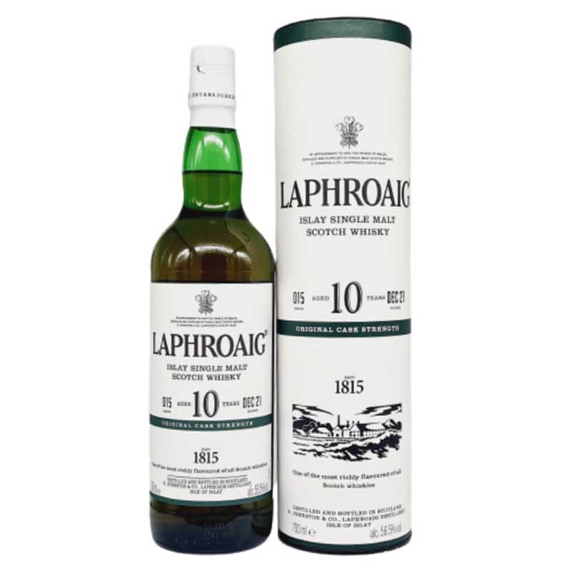 Laphroaig 10 ani Original Cask Strength Whisky