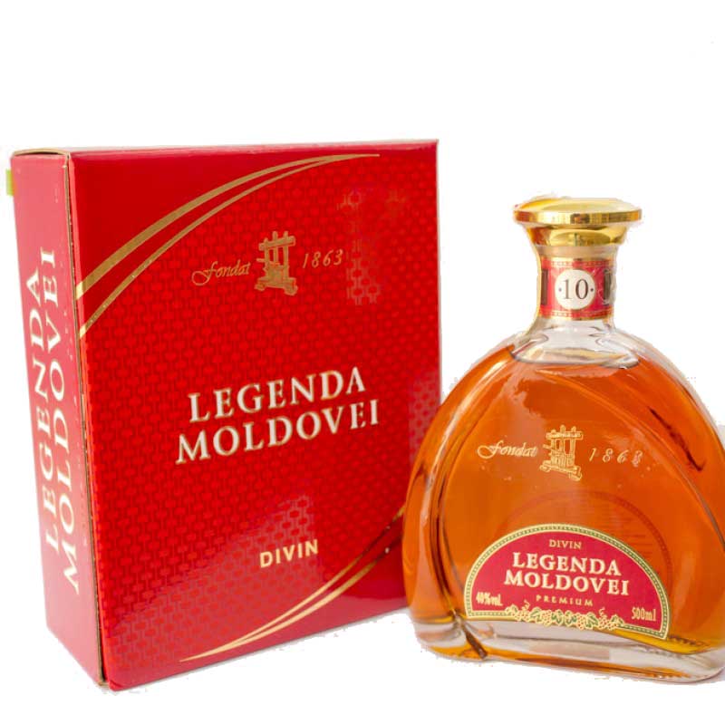 مناوشة شاعر غنائي دليل  Legenda Moldovei Divin XO 10ani, Premium ghift box, 0.5l | No145