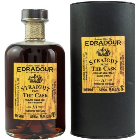 Edradour 10 Ani Straight From The Cask Whisky
