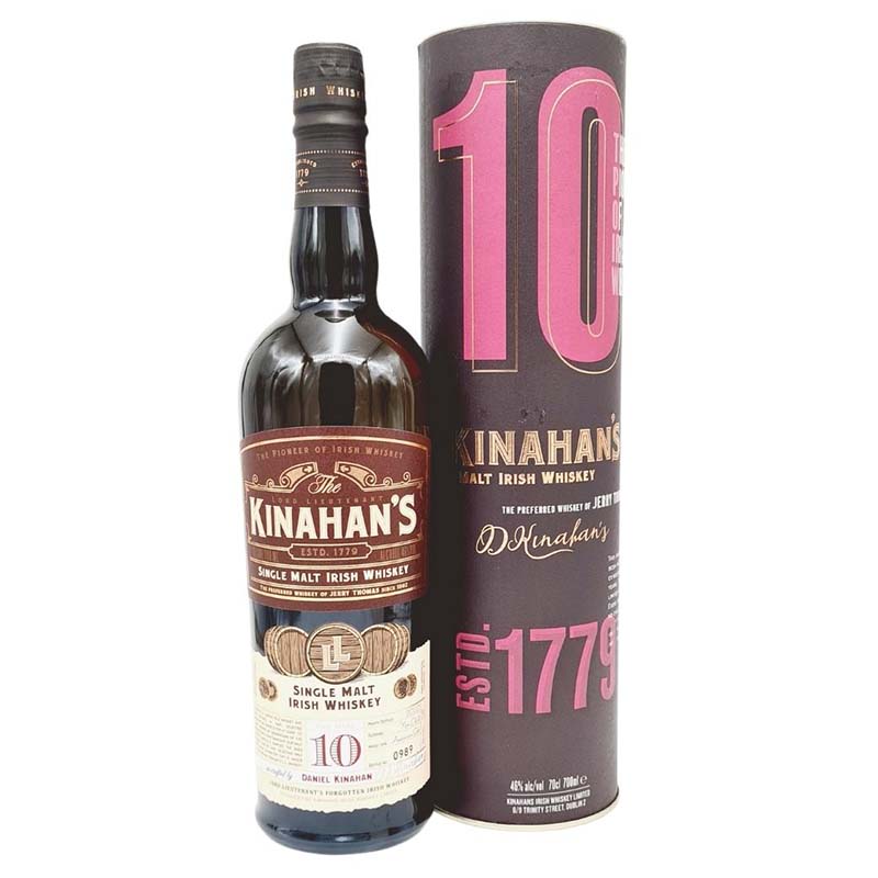 Kinahan’s 10 Ani Irish Whiskey